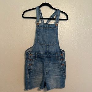 Madewell Short Overalls